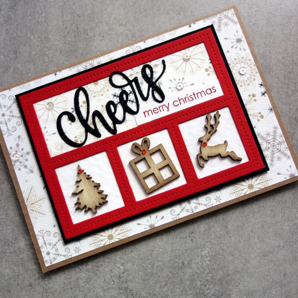 CARD PAPER A5 PACK "SNOW PRINCESS" CHRISTMAS DESIGNER CARDMAKING 20 SHEETS