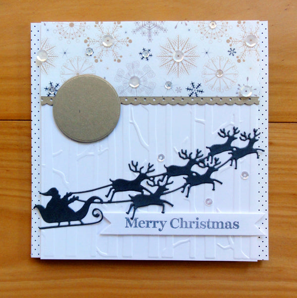 CARD PAPER A5 PACK "SNOW PRINCESS" CHRISTMAS DESIGNER CARDMAKING 20 SHEETS